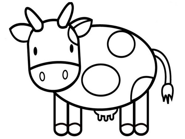 Animal coloring pages for kids, funny pet pictures Picture 2