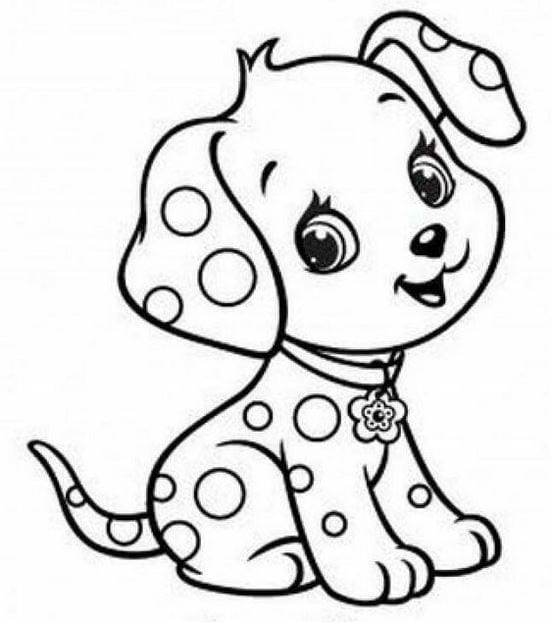 Animal coloring pages for kids, funny pet pictures Picture 21