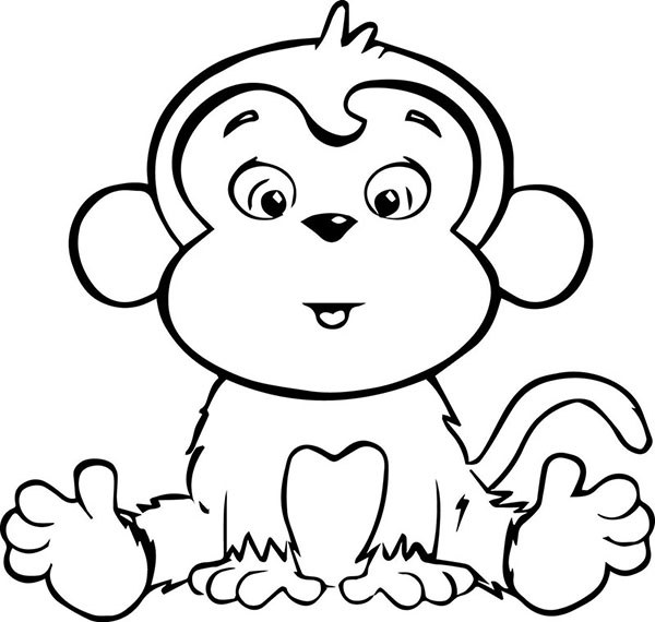 Animal coloring pages for kids, funny pet pictures Picture 7