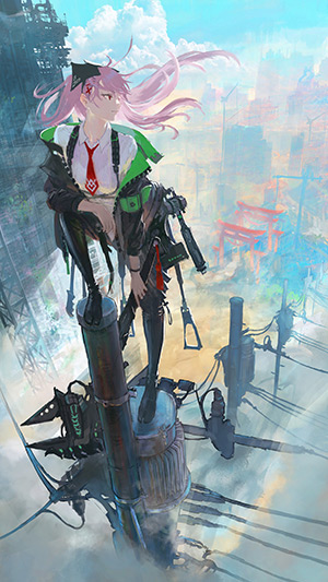 Picture 10 of Anime Girl pictures, various types of female anime images for your phone.