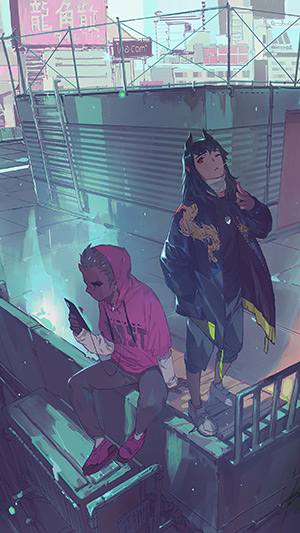 Picture 16 of Anime Girl pictures, various types of female anime images for your phone.