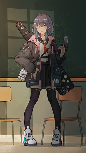 Picture 6 of Anime Girl pictures, various types of female anime images for your phone.