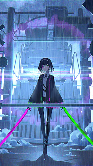 Picture 7 of Anime Girl pictures, various types of female anime images for your phone.