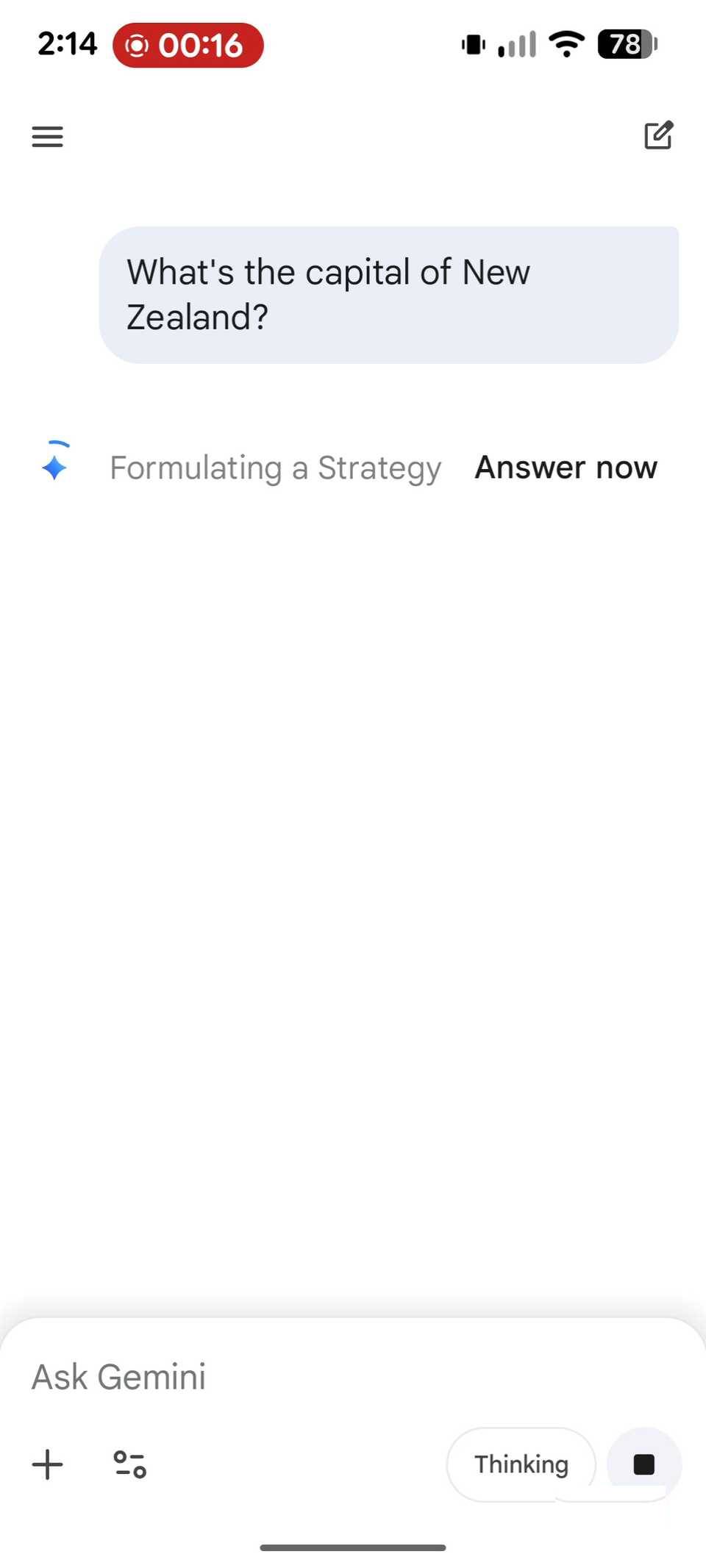The 'Answer now' button: The newest feature that makes Gemini much easier to use. Picture 2