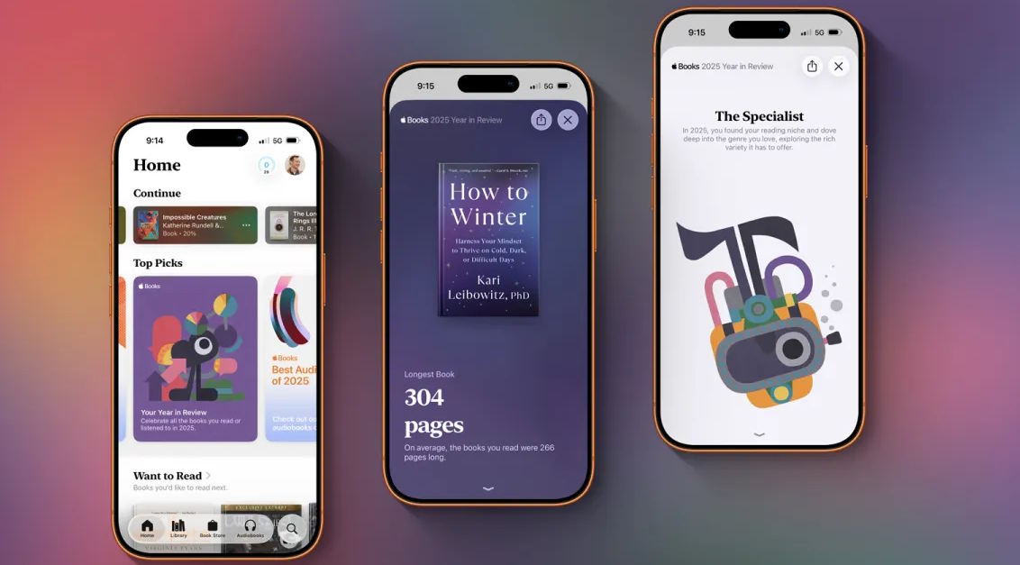 Apple Books also launched Year in Review 2025, here's how to view it. Picture 2