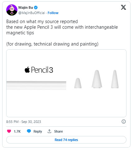 Apple Pencil 3: News, release date, features and expected price Picture 1