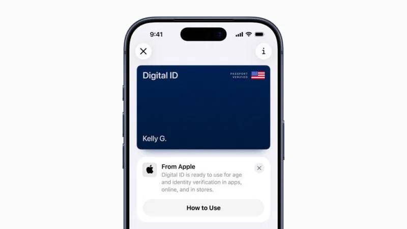 Apple's Digital ID feature lets users use their passport on their iPhone Picture 1