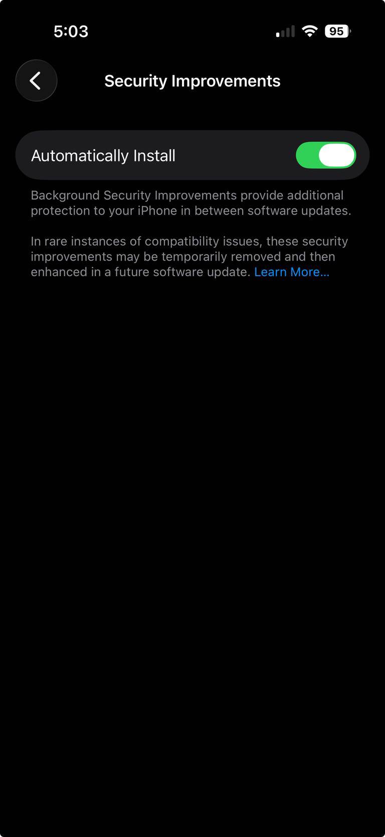 Picture 5 of Apple's latest update may fix a frustrating issue with iOS 26.