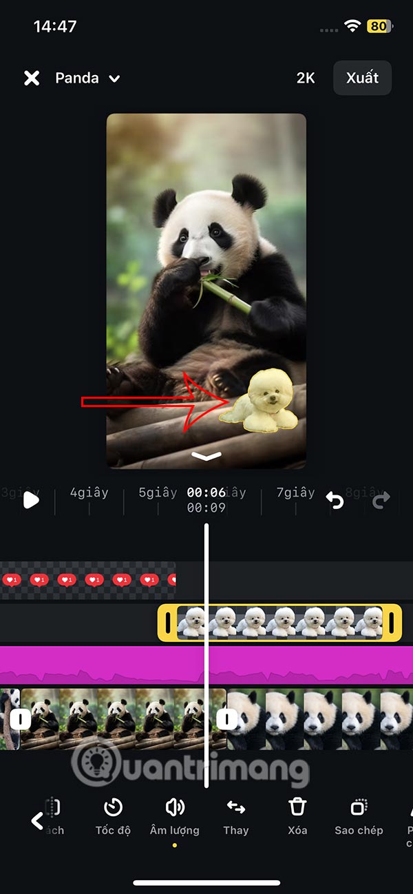 Instructions for using the Edits app to create Instagram videos Picture 12