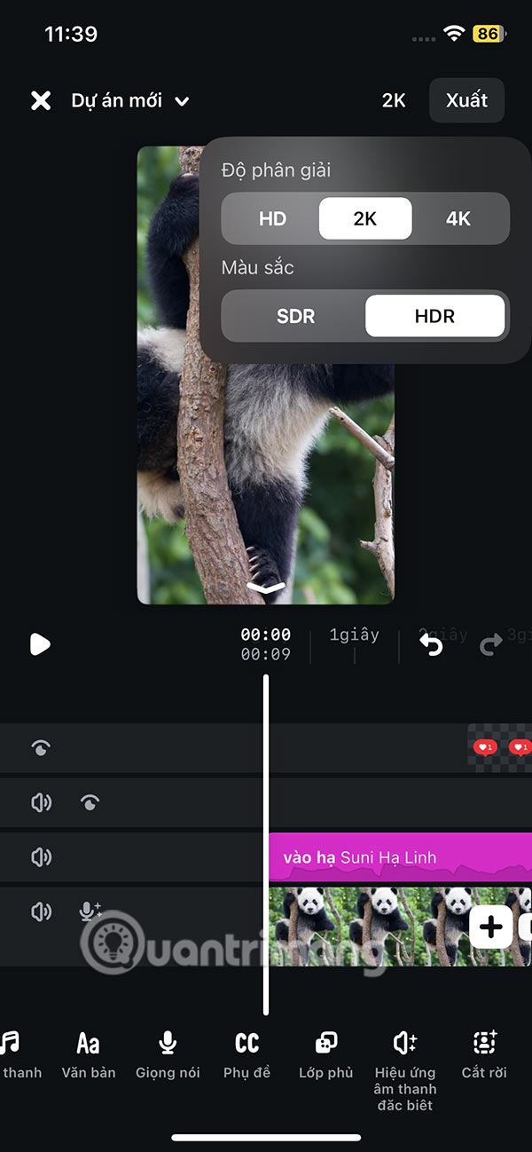 Instructions for using the Edits app to create Instagram videos Picture 15