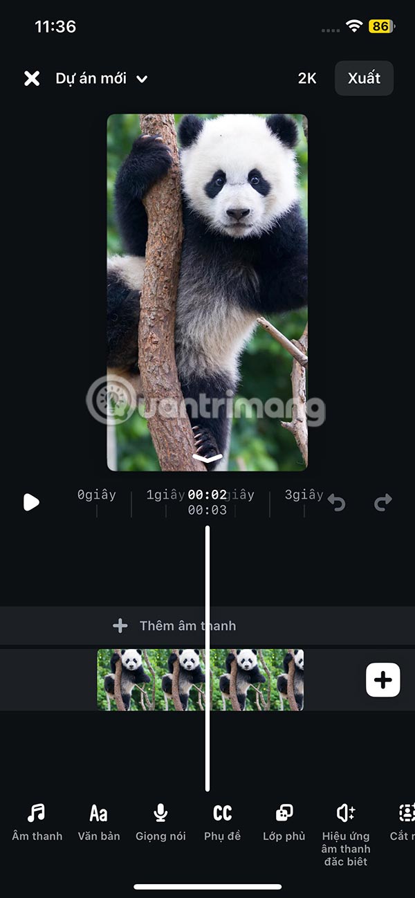 Instructions for using the Edits app to create Instagram videos Picture 5