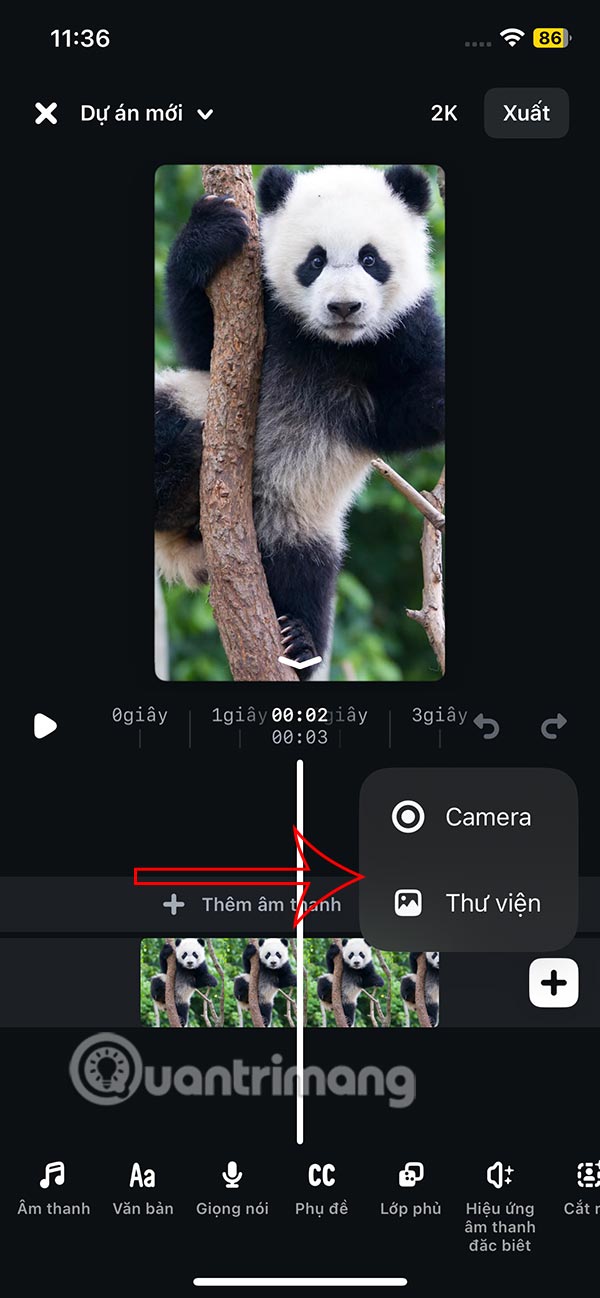 Instructions for using the Edits app to create Instagram videos Picture 6