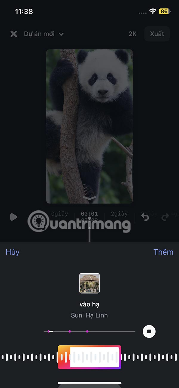 Instructions for using the Edits app to create Instagram videos Picture 9