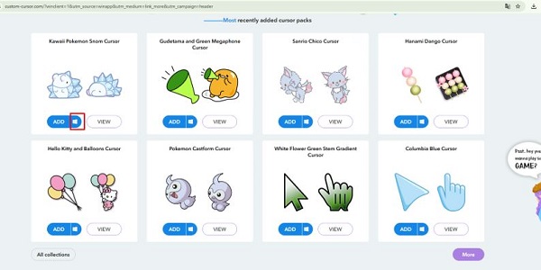 Apply immediately how to create beautiful effects for computer mouse pointers Picture 8