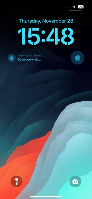 Are you using your iPhone's handy lock screen widget feature? Picture 2