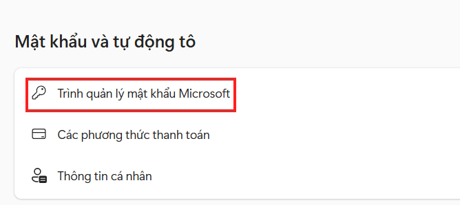 Instructions to enable password autofill on Edge Picture 2
