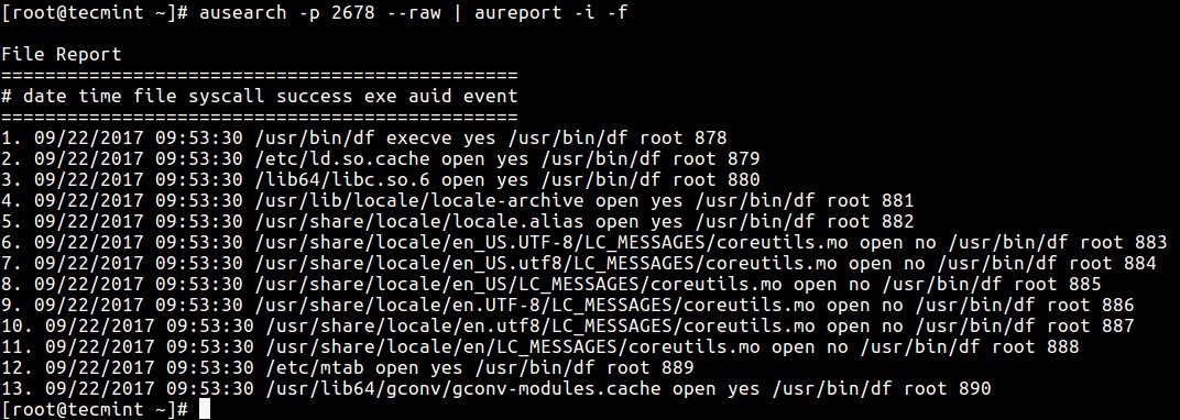 Autrace - Tool to check, count and monitor Linux processes Picture 7