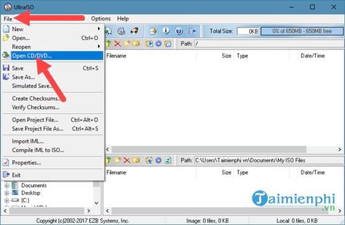 Picture 4 of Back up DVD/CD/VCD discs to ISO using UltraISO.