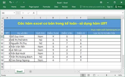 Picture 11 of Basic Excel functions in accounting