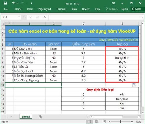 Picture 16 of Basic Excel functions in accounting