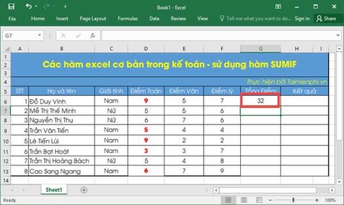 Picture 5 of Basic Excel functions in accounting