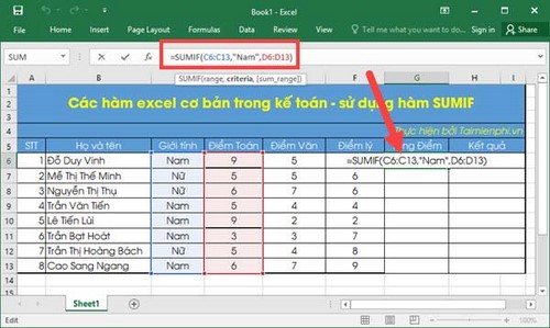 Picture 6 of Basic Excel functions in accounting