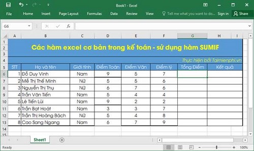 Picture 7 of Basic Excel functions in accounting