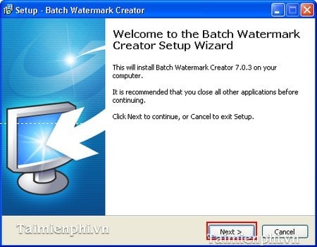 Batch Watermark Creator Installation Guide Picture 2