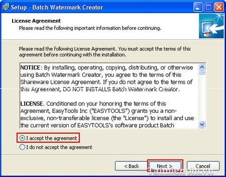 Batch Watermark Creator Installation Guide Picture 3