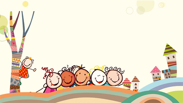 Picture 20 of Beautiful preschool wallpapers, beautiful preschool PowerPoint backgrounds
