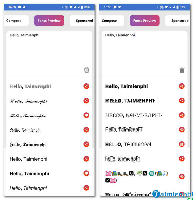 Picture 2 of Beautiful, unique, and stylish Instagram fonts.