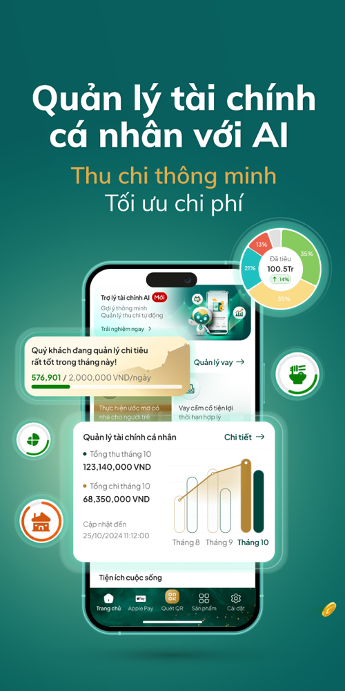 BIDV SmartBanking Picture 3