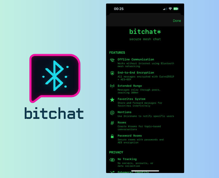 Bitchat - Messaging App Without Internet Picture 4