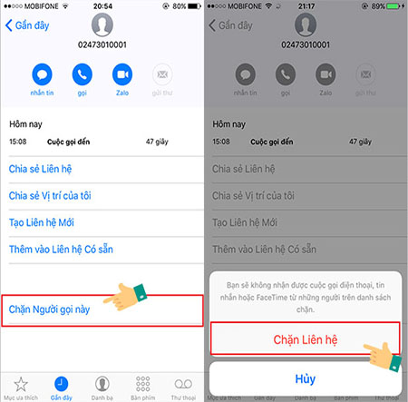 Block spam calls and messages on the web Information Security Department Picture 8