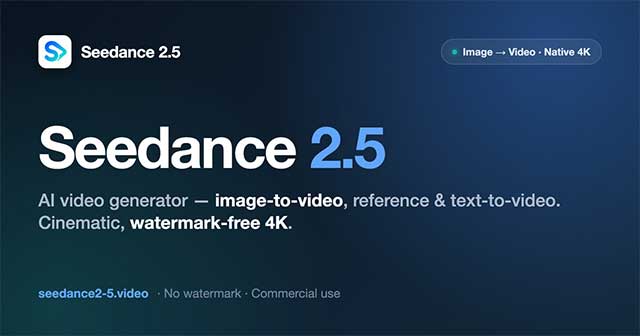 images 1 of ByteDance launches Seedance 2.5: AI creates 30-second 4K videos from a single command.