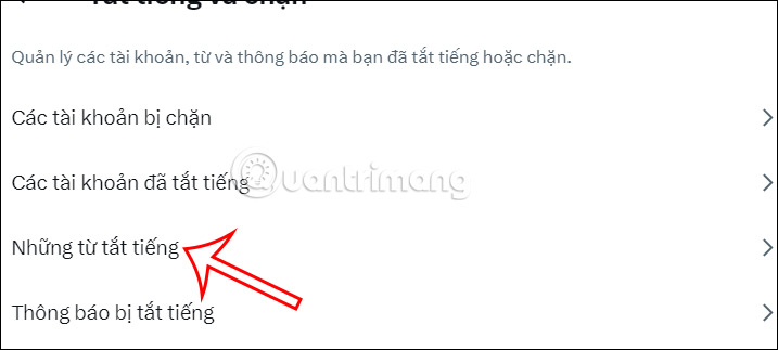 Cách chặn từ khóa và Hashtag trên Twitter Picture 18