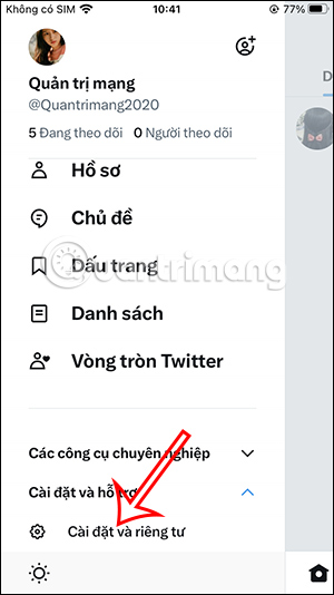 Cách chặn từ khóa và Hashtag trên Twitter Picture 3
