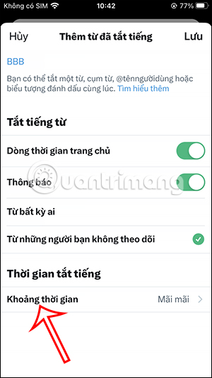 Cách chặn từ khóa và Hashtag trên Twitter Picture 8