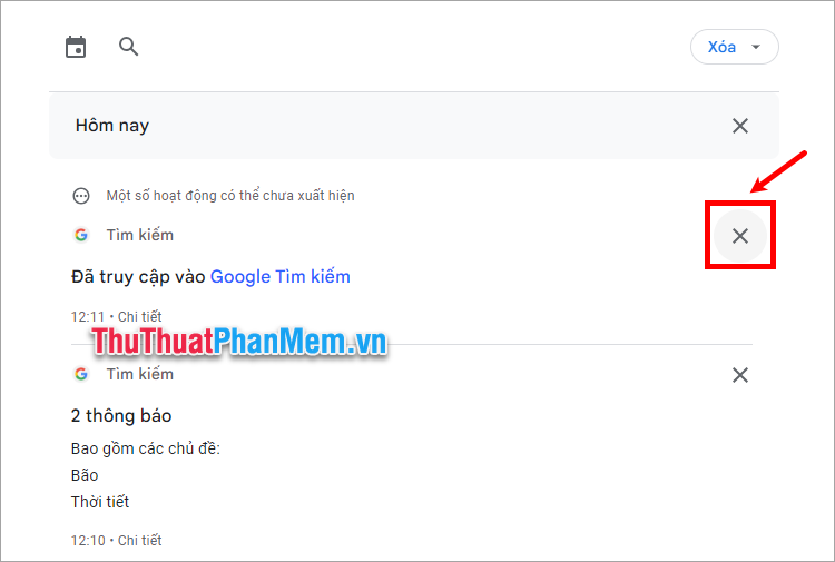 Cách xem lịch sử tìm kiếm trên Google Picture 8