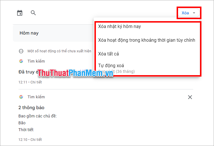 Cách xem lịch sử tìm kiếm trên Google Picture 9