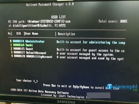 Cách xóa mật khẩu Windows không mất dữ liệu Picture 10