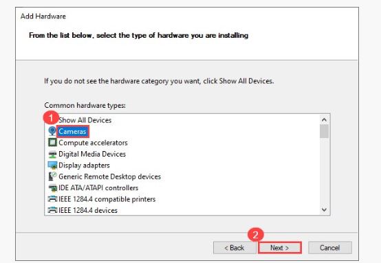 Camera not found in Device Manager - See now how to fix it Picture 11