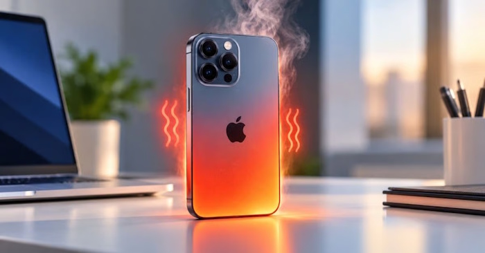 Causes and solutions for an overheating iPhone. Picture 1