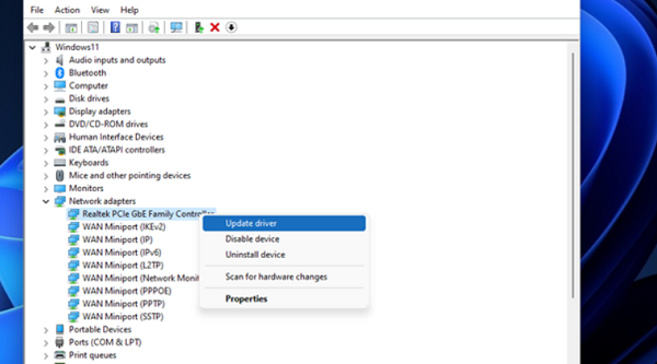 Causes and solutions for laptops unable to connect to Wi-Fi on Windows 11. Picture 14