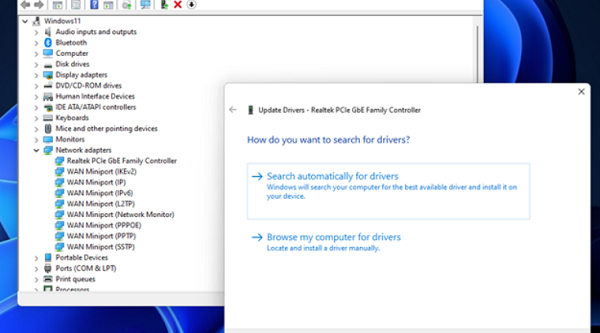 Causes and solutions for laptops unable to connect to Wi-Fi on Windows 11. Picture 15
