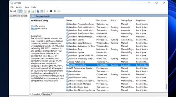 Causes and solutions for laptops unable to connect to Wi-Fi on Windows 11. Picture 17
