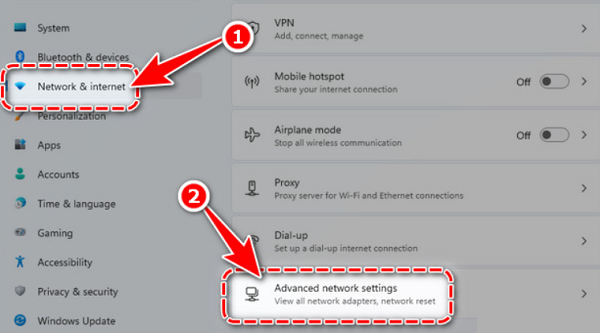 Causes and solutions for laptops unable to connect to Wi-Fi on Windows 11. Picture 3