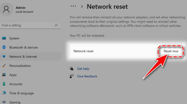 Causes and solutions for laptops unable to connect to Wi-Fi on Windows 11. Picture 5