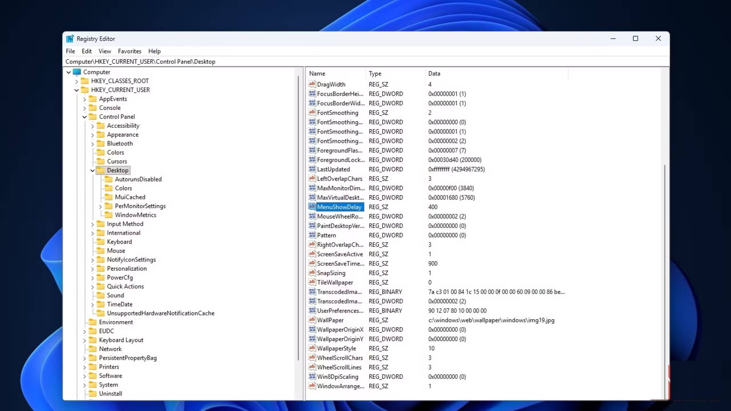 Change this registry value to make your Windows 11 computer run faster immediately! Picture 5