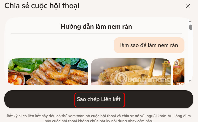 How to share chat on Copilot Picture 5